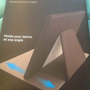 Brookstone Multi-Angle Tablet Kickstand Case - Adjustable Stand -  BRAND NEW